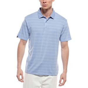 Callaway Mens Premium Stripe Polo Shirt, Blue